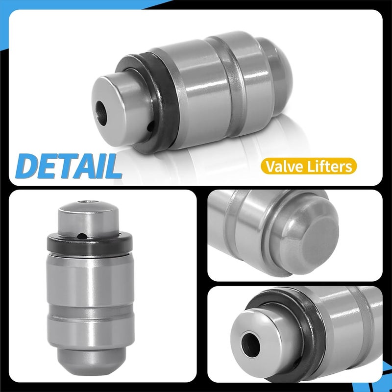 EPChunMi 12Pcs HT-6007 Hydraulic Valve Lifter For 1971-2011 Chrysle for Dodge for Mitsubishi for Plymouth 1.6L 1.8L 2.0L 2.3L 2.4L 2.5L 2.6L 3.0L 3.5L 3.8L L4 V6 Engine Replaces 2131753 JB-2250 - Image 3
